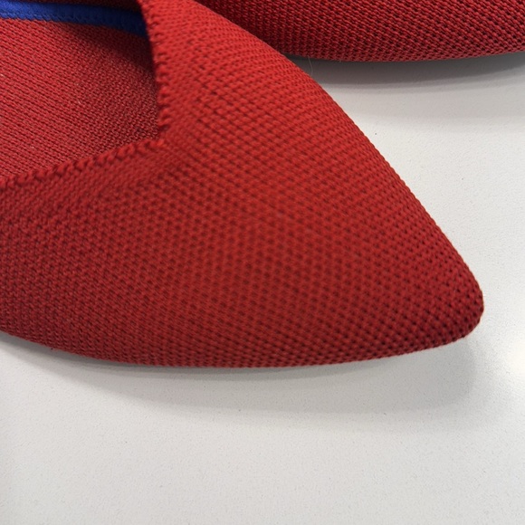 Rothy’s point shoes in red size 10 - Picture 2 of 4